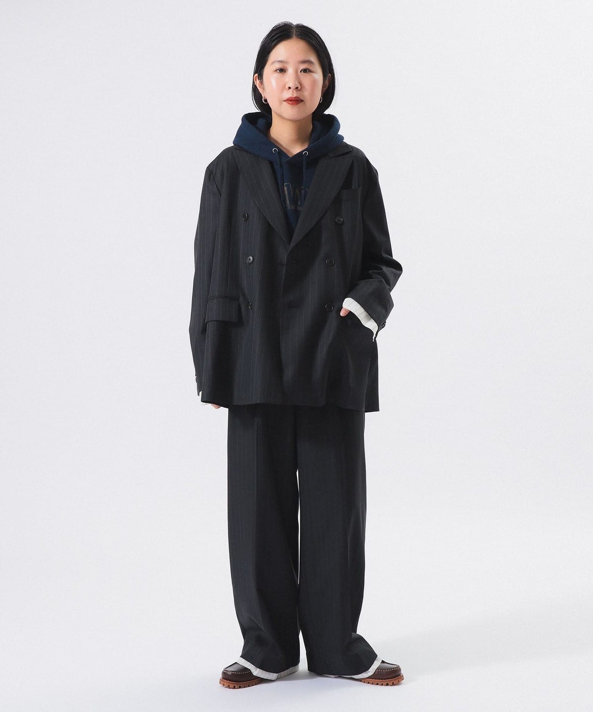beams boy フード デタッチ ブルゾン ジャンパー ネイビー 新型！フード デタッチ ブルゾン｜ビームス ボーイ 原宿｜BEAMS
