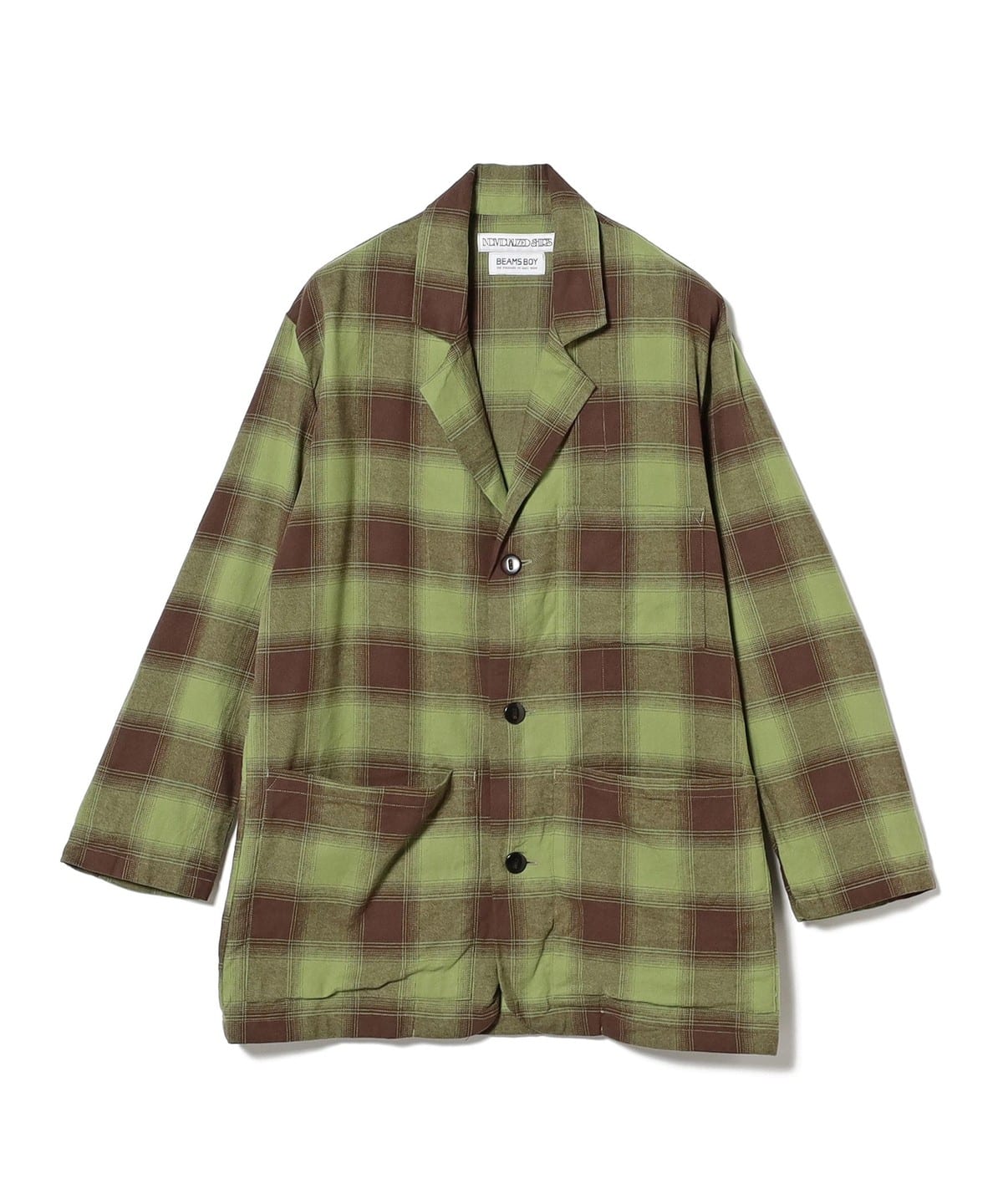 【別注】INDIVIDUALIZED SHIRTS インディビジュアライズド シャツ / LOUNGER JACKET 25F ジャケット WOMEN GREEN ONE SIZE 【別注】INDIVIDUALIZED SHIRTS インディビジュアライズド シャツ / LOUNGER JACKET 25F ジャケット WOMEN GREEN ONE SIZE