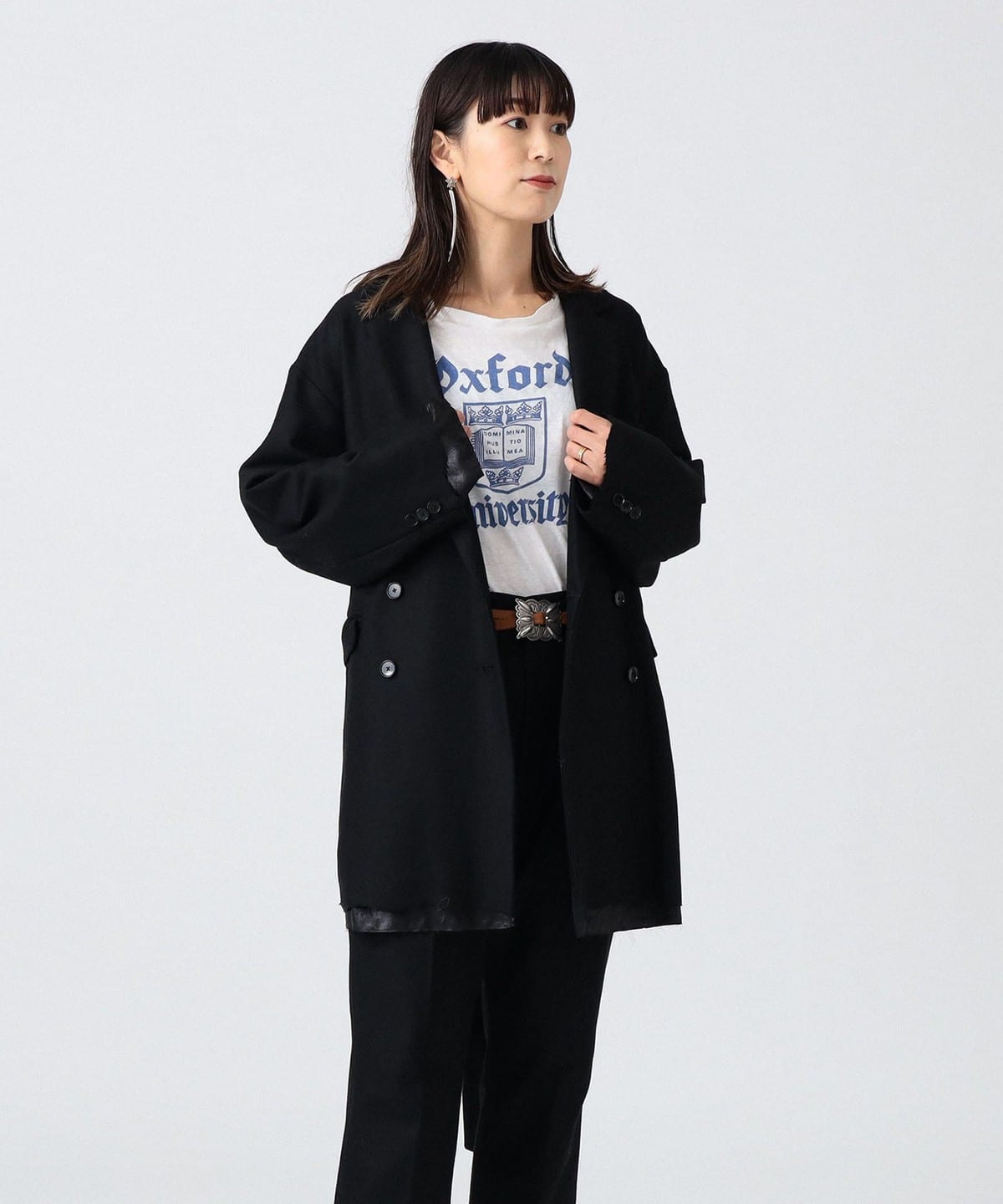 〈女裝〉毛邊外套