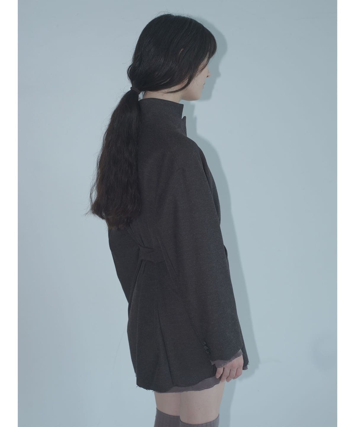 〈女裝〉毛邊外套