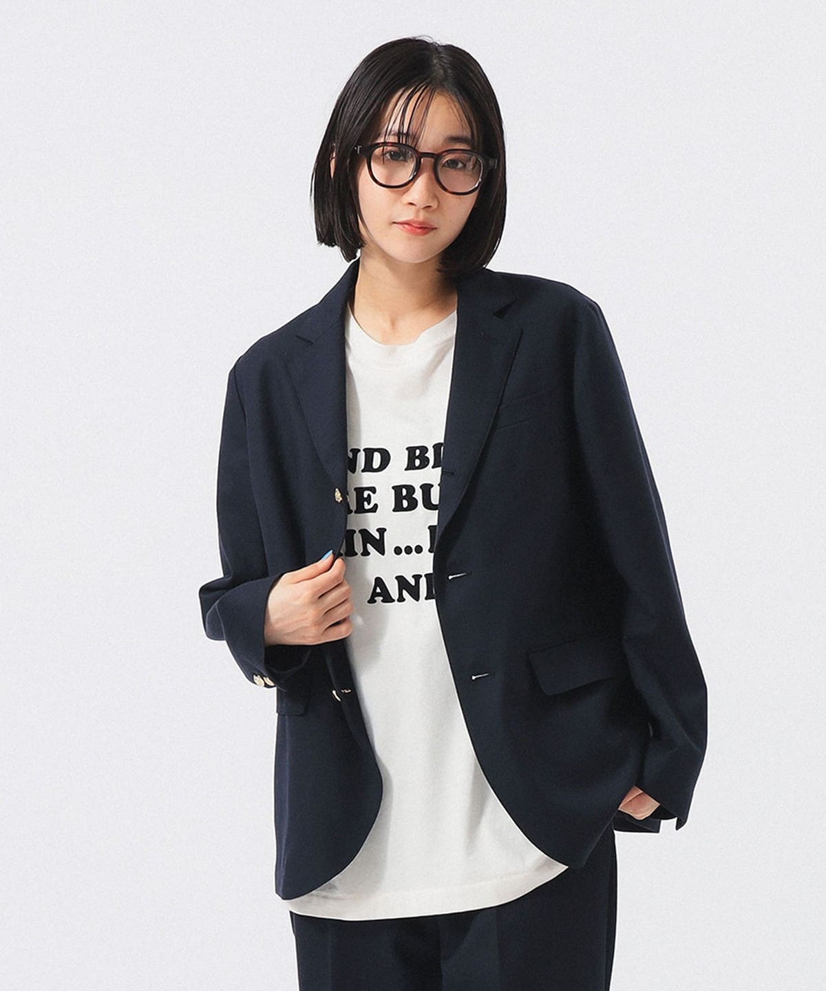 BEAMS BOY（ビームス ボーイ）ティーダブ スリー ボタン ブレザー