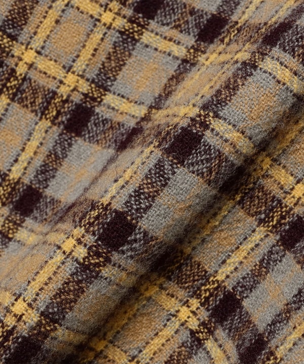 Wool check jacket