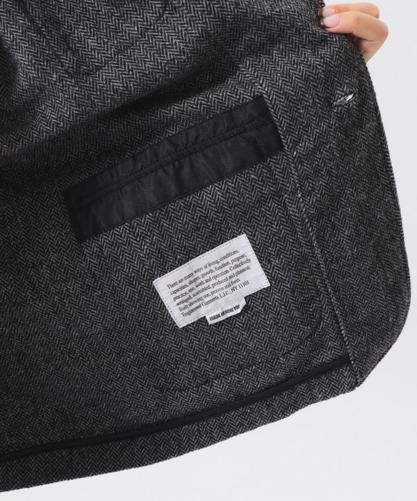 【別注】ENGINEERED GARMENTS × BEAMS BOY / Zip Herringbone Jacket