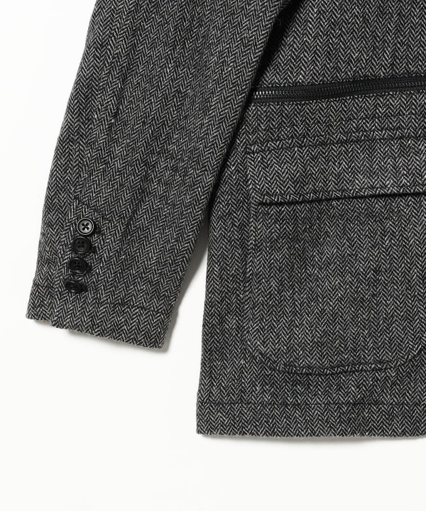 【別注】ENGINEERED GARMENTS × BEAMS BOY / Zip Herringbone Jacket