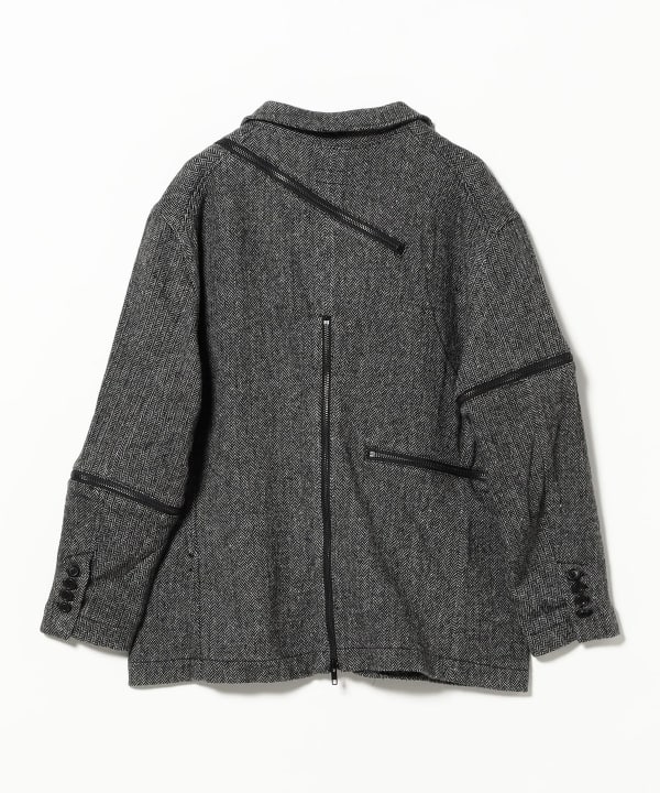 【別注】ENGINEERED GARMENTS × BEAMS BOY / Zip Herringbone Jacket