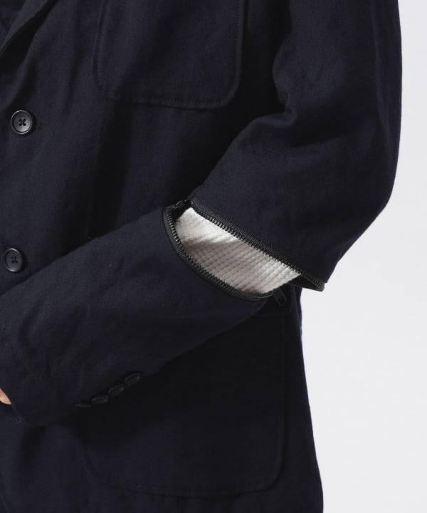 【別注】ENGINEERED GARMENTS × BEAMS BOY / Zip Wool Serge Jacket