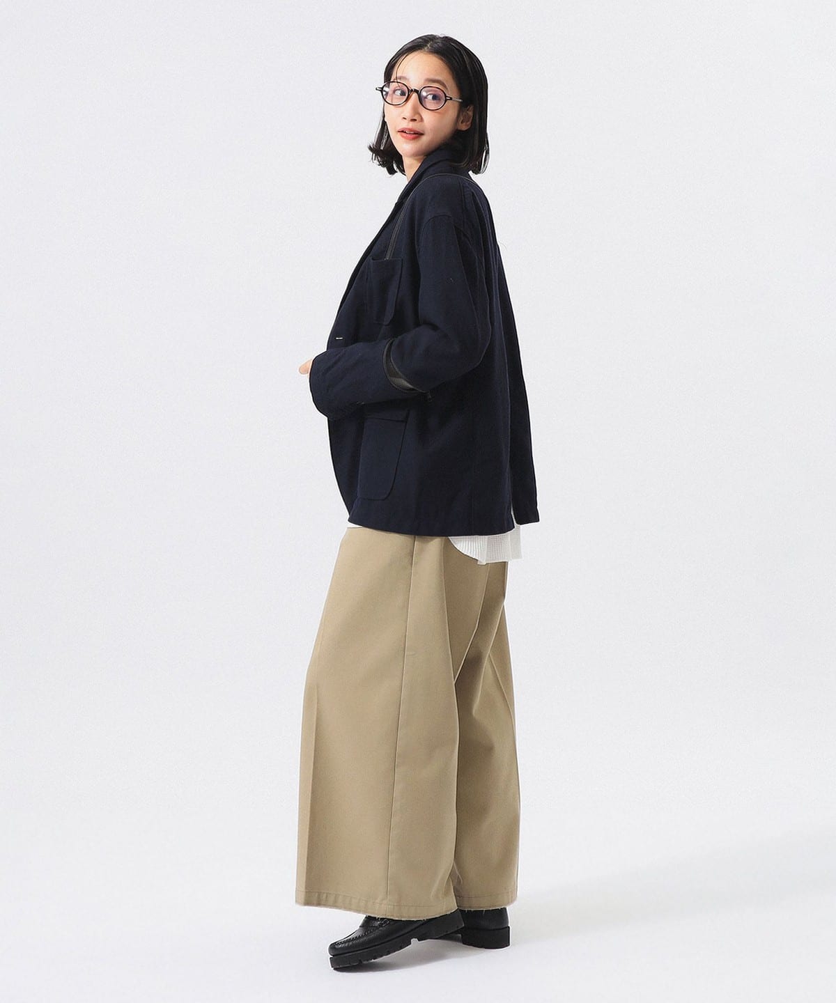 聯名款 Zip Wool Serge 夾克外套