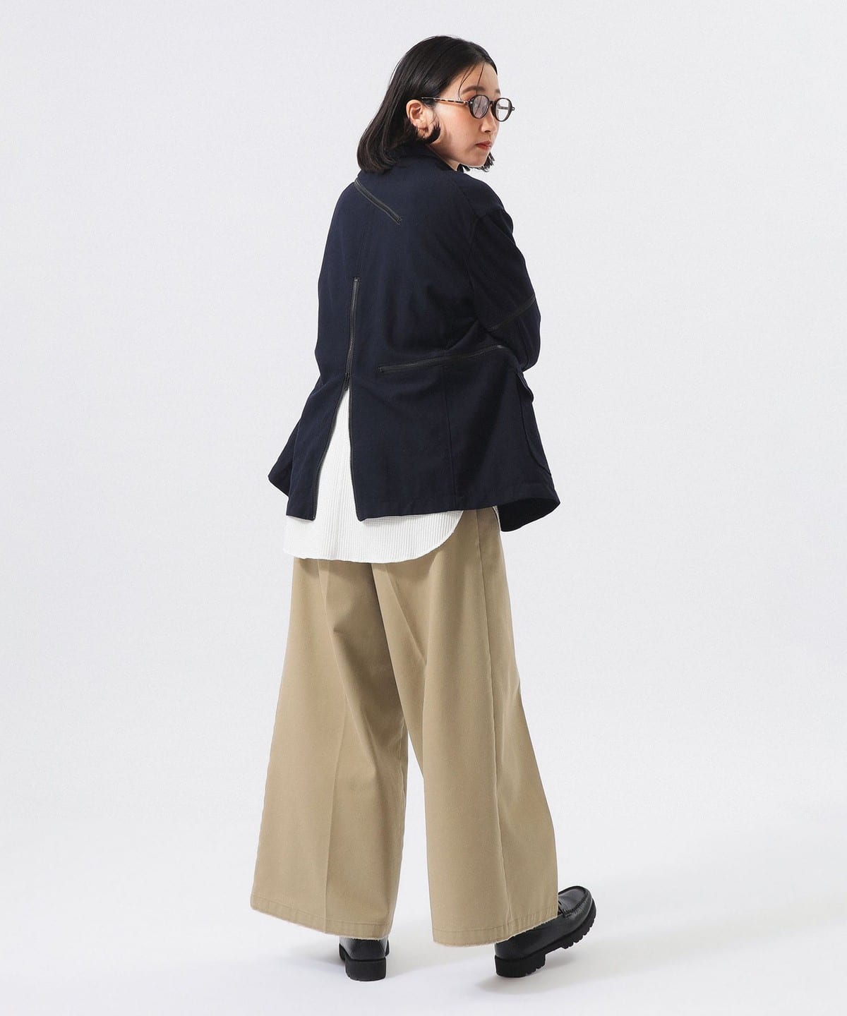 聯名款 Zip Wool Serge 夾克外套