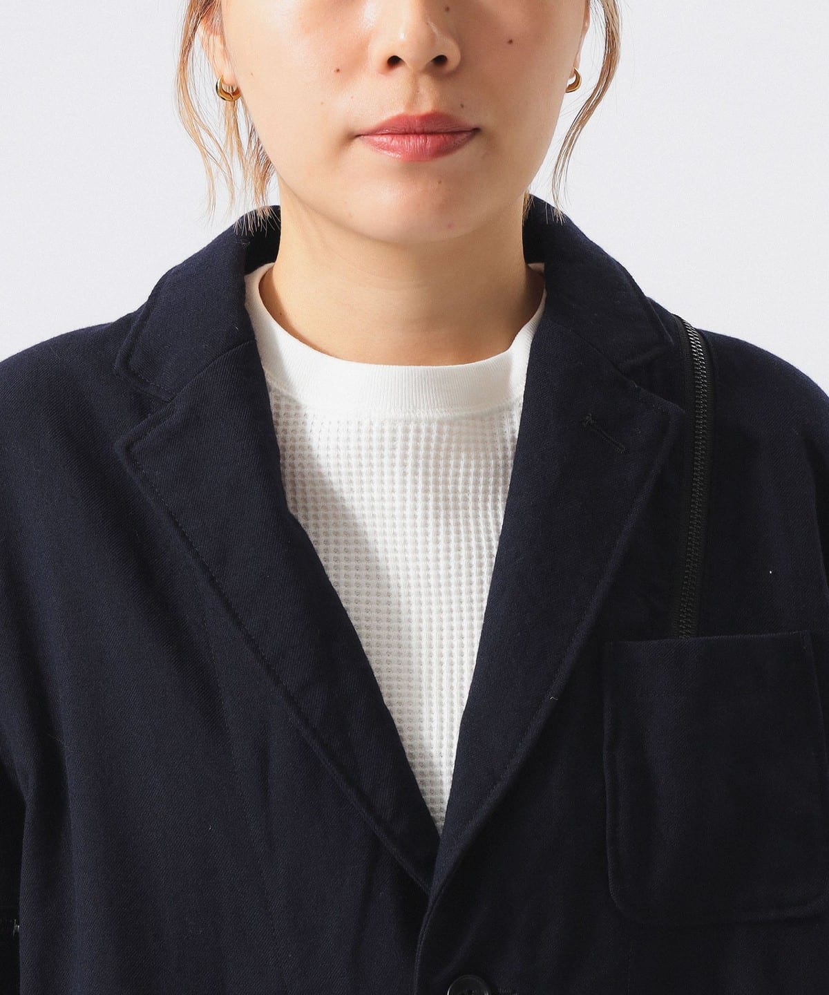 聯名款 Zip Wool Serge 夾克外套