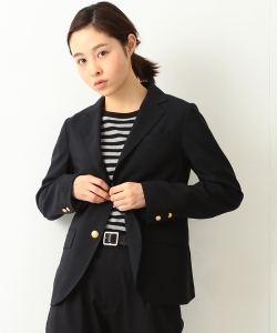 BEAMS BOY / トロピカルウール ストレッチ 3ボタン ブレザー