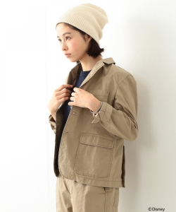 BEAMS BOY / ダンプワッシャー 3ボタン