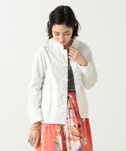 BEAMS BOY / チャイナ釦 コックジャケット