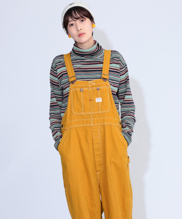 ビッグマック× BEAMS BOY / 別注 オーバーダイ オーバーオール新品-