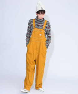 BIGMAC × BEAMS BOY / 別注 オーバーダイ オーバーオール 22FW