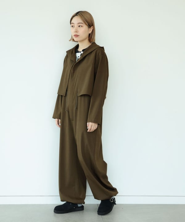 BEAMS BOY（ビームス ボーイ）maturely / TW Cape Hoody All-in-one