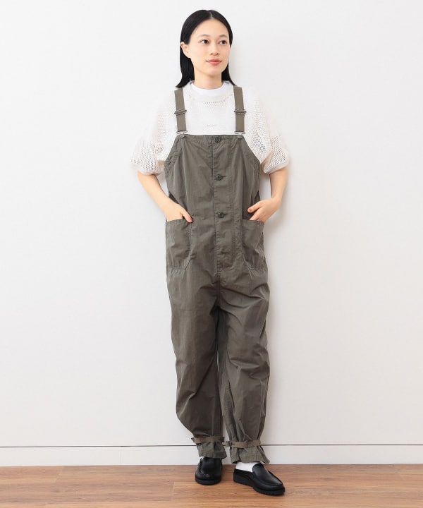 BEAMS BOY BEAMS BOY BEAMS BOY / Typewriter military overalls 