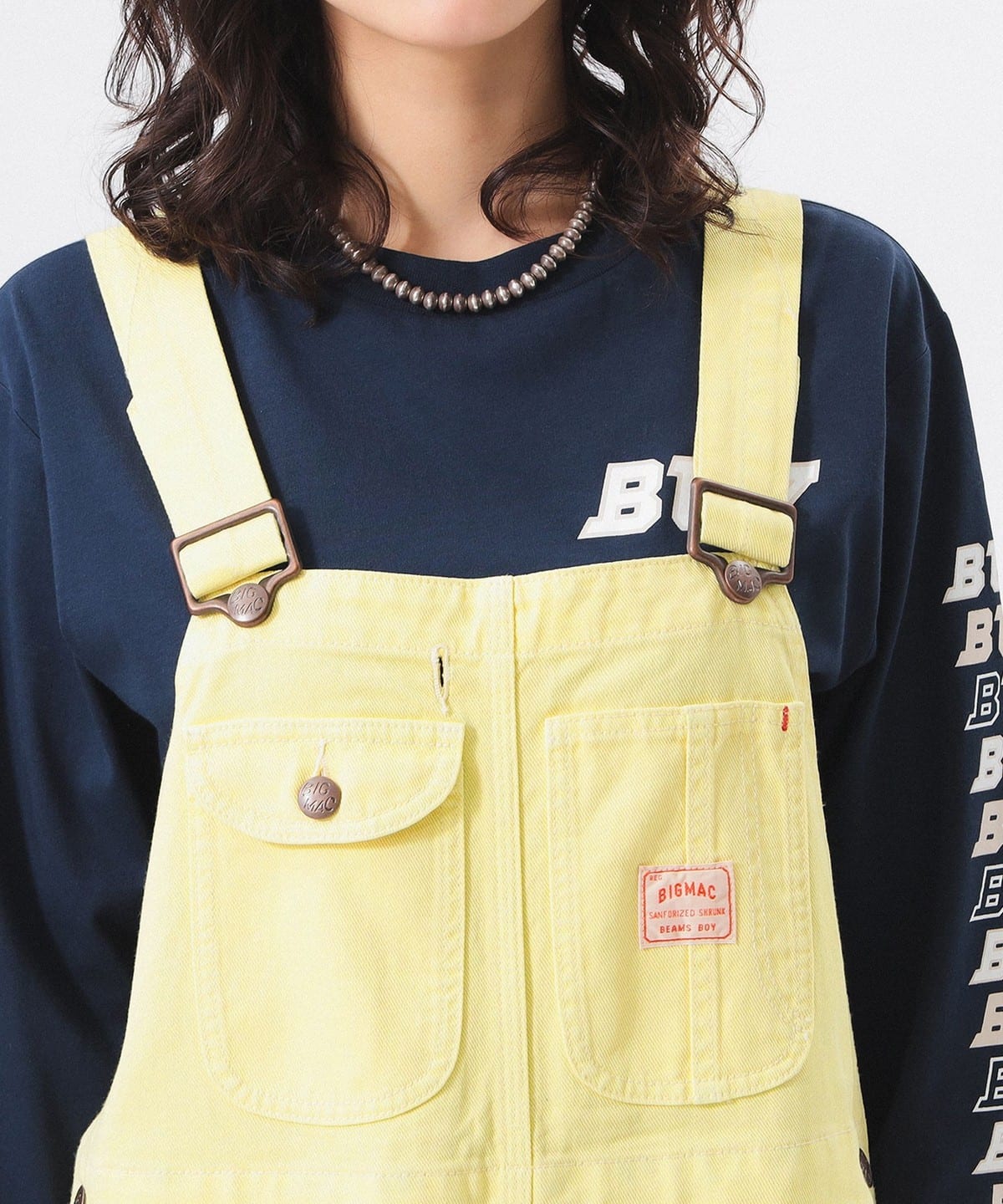 BEAMS BOY（ビームス ボーイ）【別注】BIGMAC / オーバーダイ オーバーオール 25SS（パンツ サロペット・オーバーオール）通販｜ BEAMS