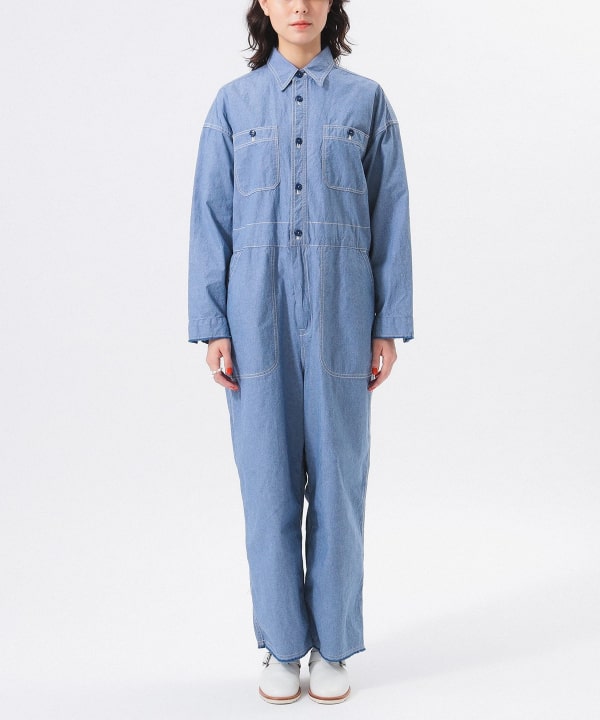 BEAMS BOYオールインワン シャンブレー ステンシル オールインワン 13170159791_C_1.jpg