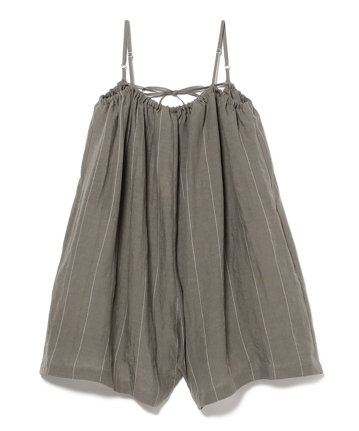 HAVERSACK ハバーサック / リネンサロペット パンツ WOMEN GREY 1 HAVERSACK ハバーサック / リネンサロペット パンツ WOMEN GREY 1
