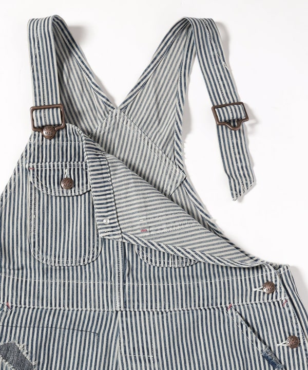 BIGMAC × BEAMS BOY / 別注 ヒッコリー オーバーオール Amazon | [ビームスボーイ] オールインワン BIGMAC 別注 ヒッコリー