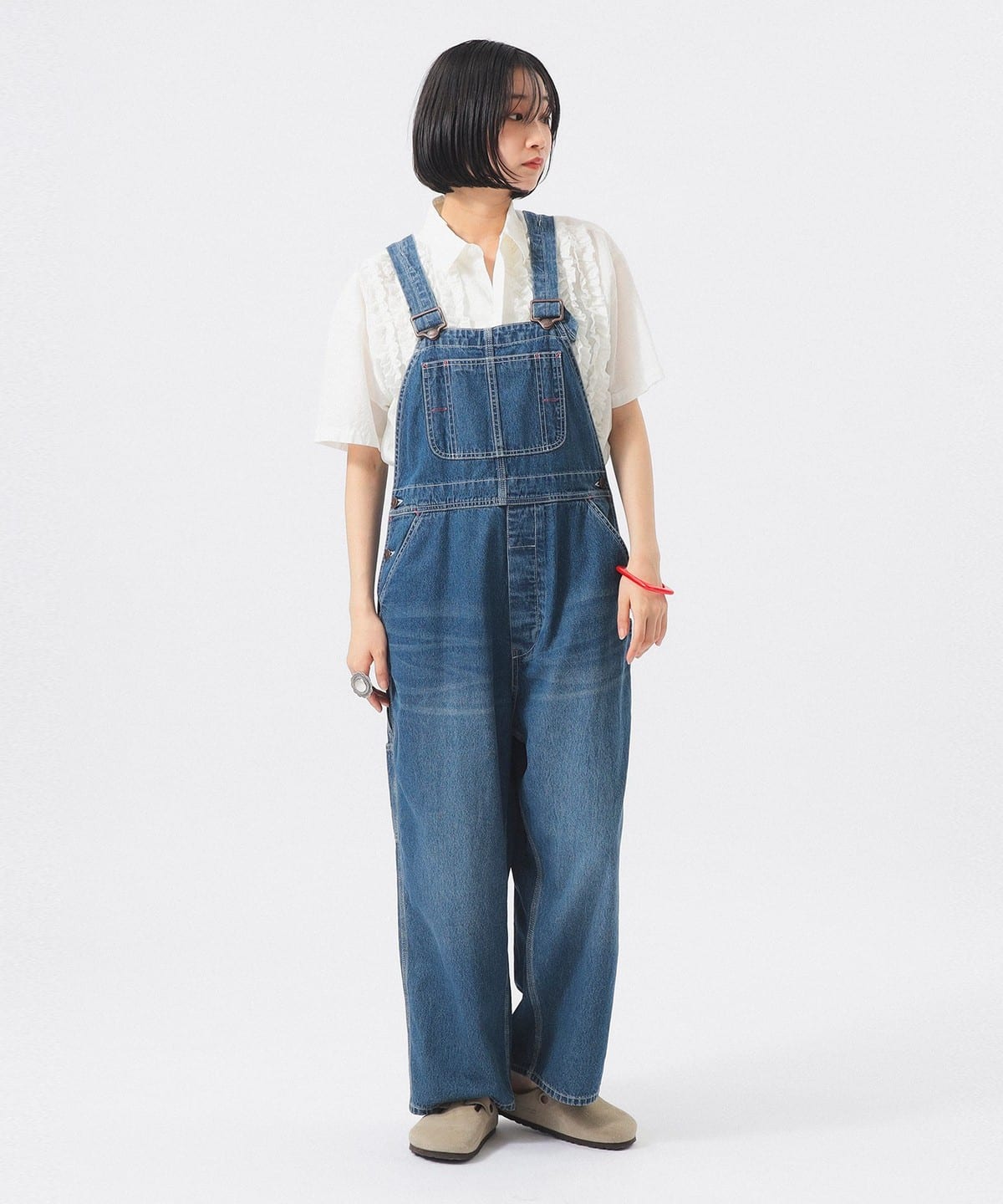 BEAMS BOY (BEAMS BOY) [Special order] BIGMAC / Apron Overalls