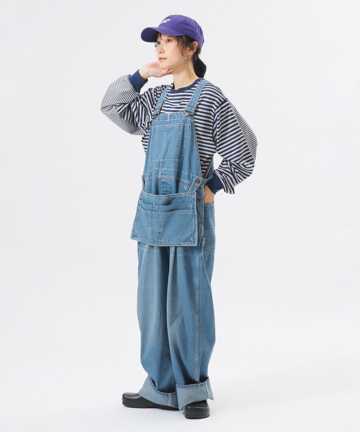 美品★BEAMS BOY★26SS 別注　BIGMAC エプロン オーバーオール 13170178585_D_3.jpg