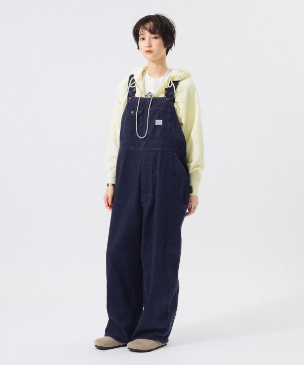 【別注】BIGMAC / コーデュロイ オーバーオール Model : H166 B84 W60 H86　Size : M