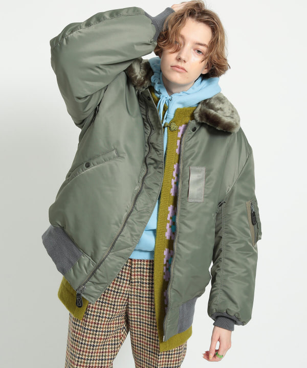 BUZZ RICKSON'S × BEAMS BOY / 別注 B-15D 有名なブランド