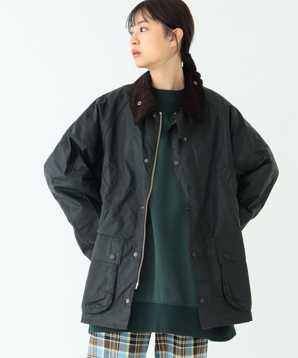 BEAMS BOY（ビームス ボーイ）○Barbour / OVERSIZE WAX BEDALE