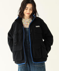 〈WOMEN〉Columbia PFG × BEAMS / 別注 LOGRIVER BMS FLEECE JACKET