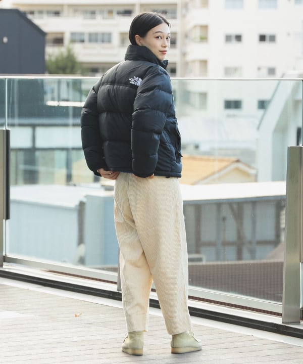 BEAMS BOY BEAMS BOY THE NORTH FACE / Short Nuptse Jacket (束腰羽絨