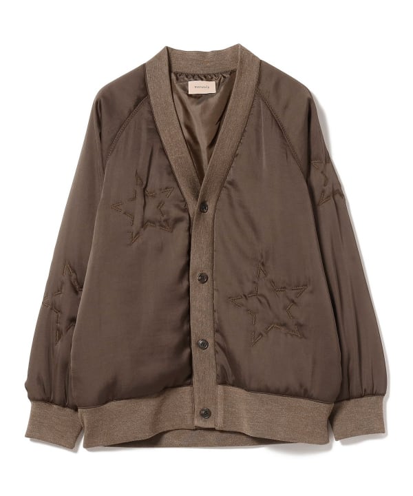 BEAMS BOY（ビームス ボーイ）maturely / Star Quilted Cardigan