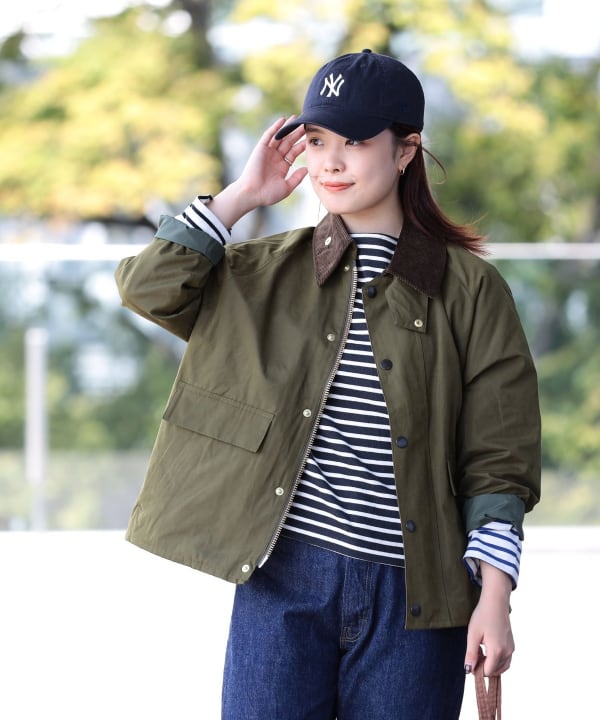 BEAMS BOY（ビームス ボーイ）Barbour × BEAMS BOY / 別注 Thornbury ...