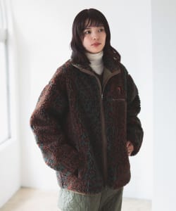 〇South2 West8 × BEAMS BOY / 別注 Leopard Piping Jacket