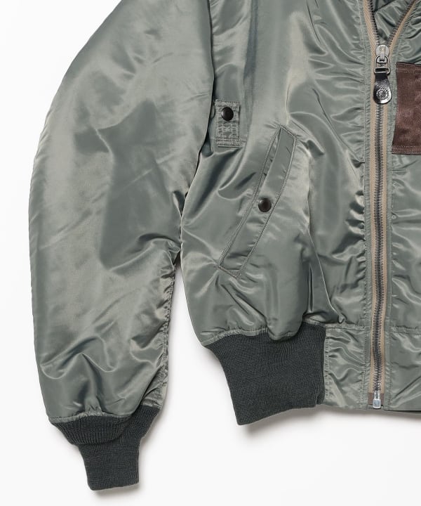 バズリクソンズ　ビームスボーイ　別注MA-1 フライトジャケット BEAMS BOY（ビームス ボーイ）BUZZ RICKSON'S / MA-1（ブルゾン