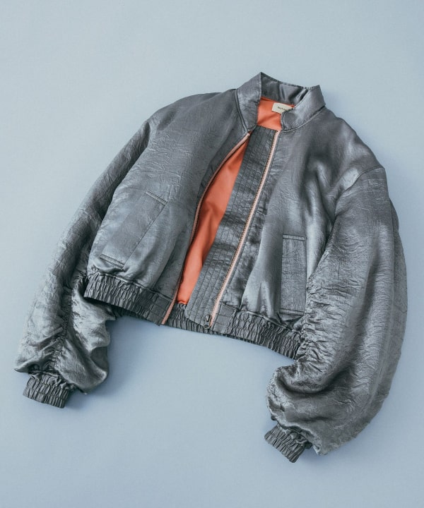 BEAMS BOY（ビームス ボーイ）maturely / ヴィンテージ サテン  