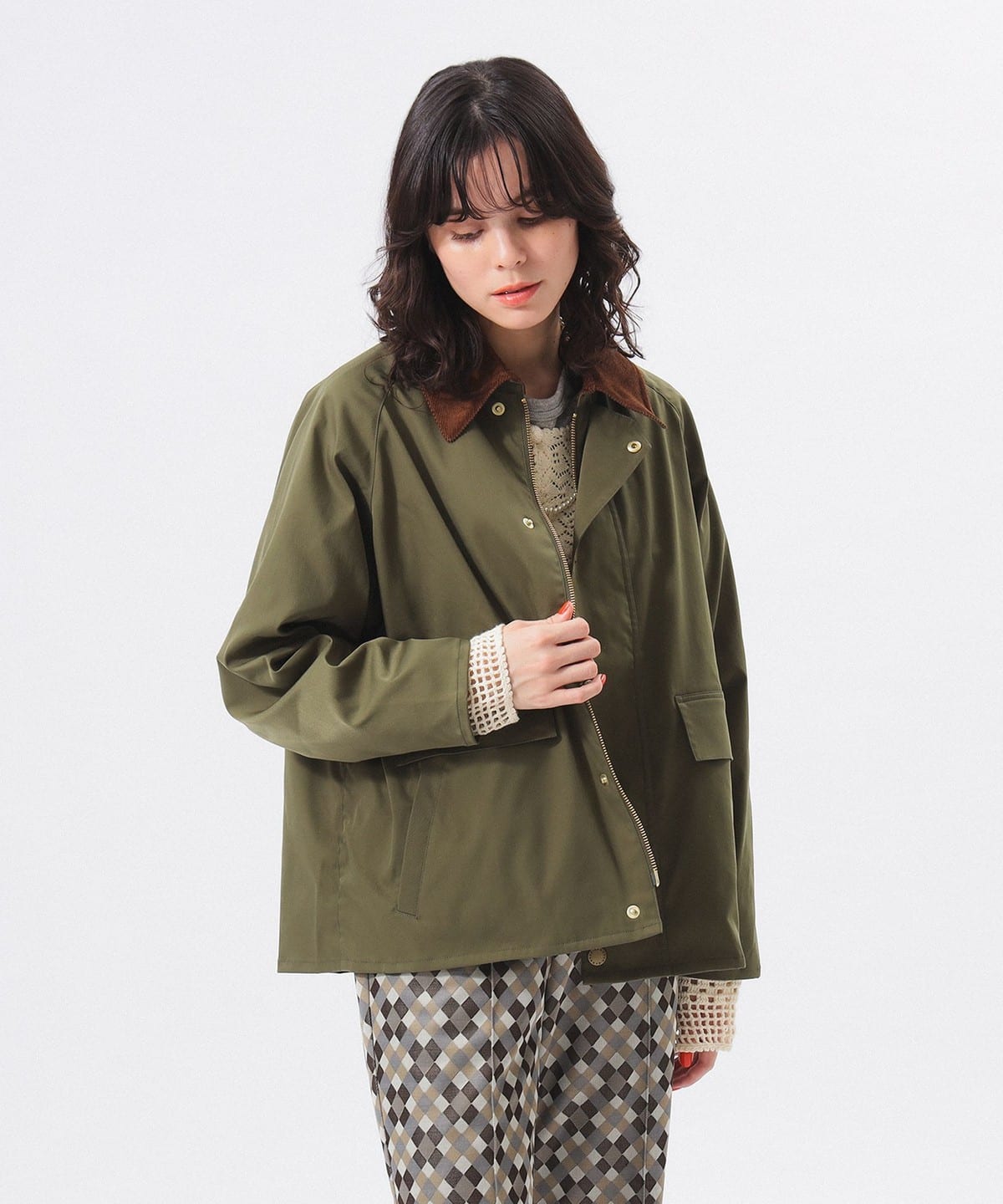 BEAMS BOY（ビームス ボーイ）【別注】Barbour / Thornbury Jacket 25S（ブルゾン ブルゾン）通販｜BEAMS