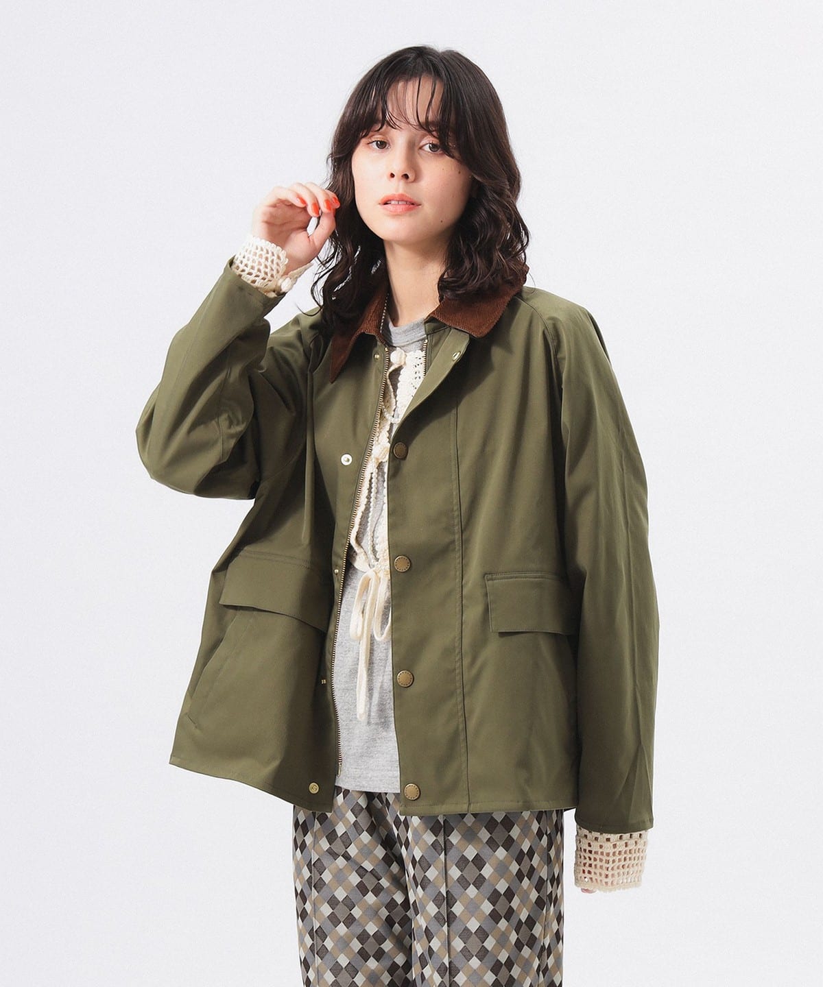 BEAMS BOY（ビームス ボーイ）【別注】Barbour / Thornbury