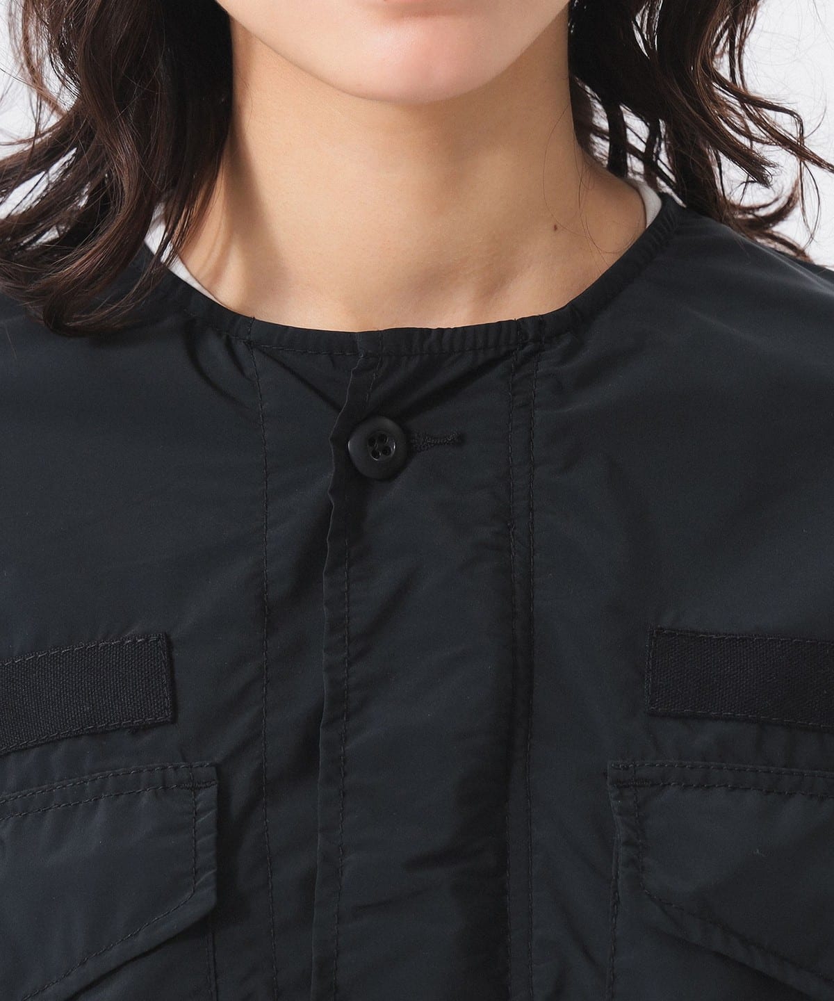 BEAMS BOY BEAMS BOY Military Blouson No Collar (Blouson