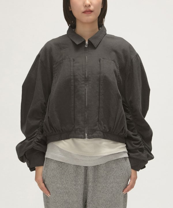 BEAMS BOY BEAMS BOY maturely balloon gathered blouson