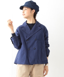 ￥BEAMS BOY / 起毛サテン ダブル カバーオール