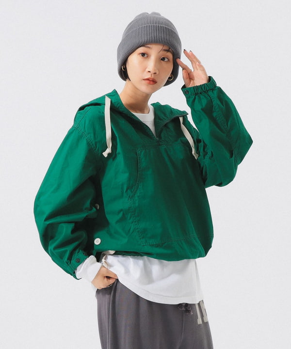 BEAMS BOY（ビームス ボーイ）サイドボタン アノラック（ブルゾン