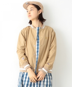 Champion×BEAMS BOY / 別注 チーム スナップジャケット
