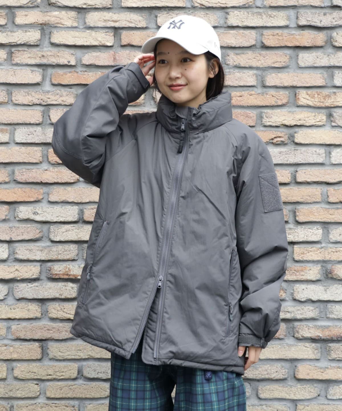 WILD THINGS ワイルドシングス / HAPPY JACKET TYPE 2 ブルゾン WOMEN GREY S