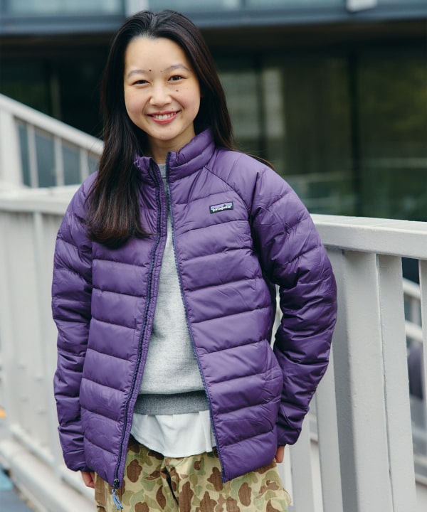 patagonia パタゴニア ウルトラライトダウン S パープル 紫 Patagonia パタゴニア 13AW ULTRA LIGHT DOWN SHIRTS ウルトラライト