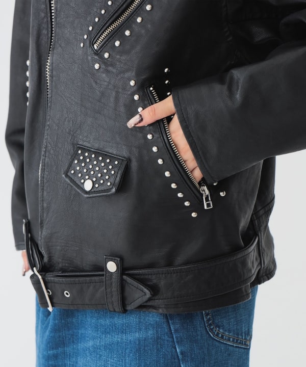 BEAMS BOY（ビームス ボーイ）maturely / ダブル ライダース