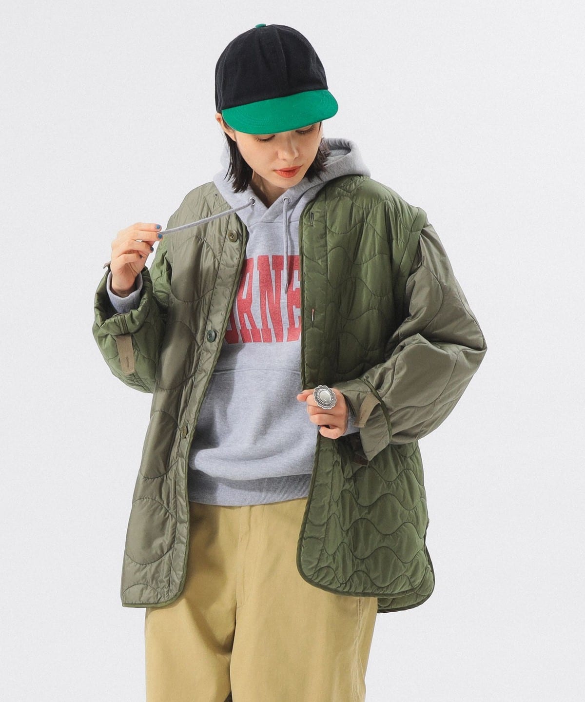BEAMS BOY ビームス ボーイ M-65 ブルゾン　ブラックホール BEAMS BOY ビームス ボーイ M-65 ブルゾン ブラックホール BEAMS