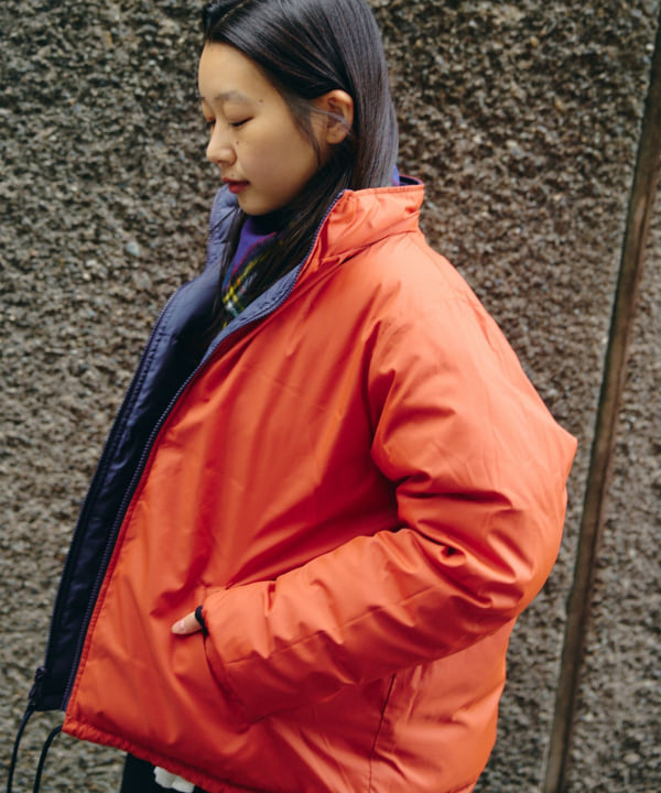 BEAMS BOY（ビームス ボーイ）リバーシブル ダウン ジャケット