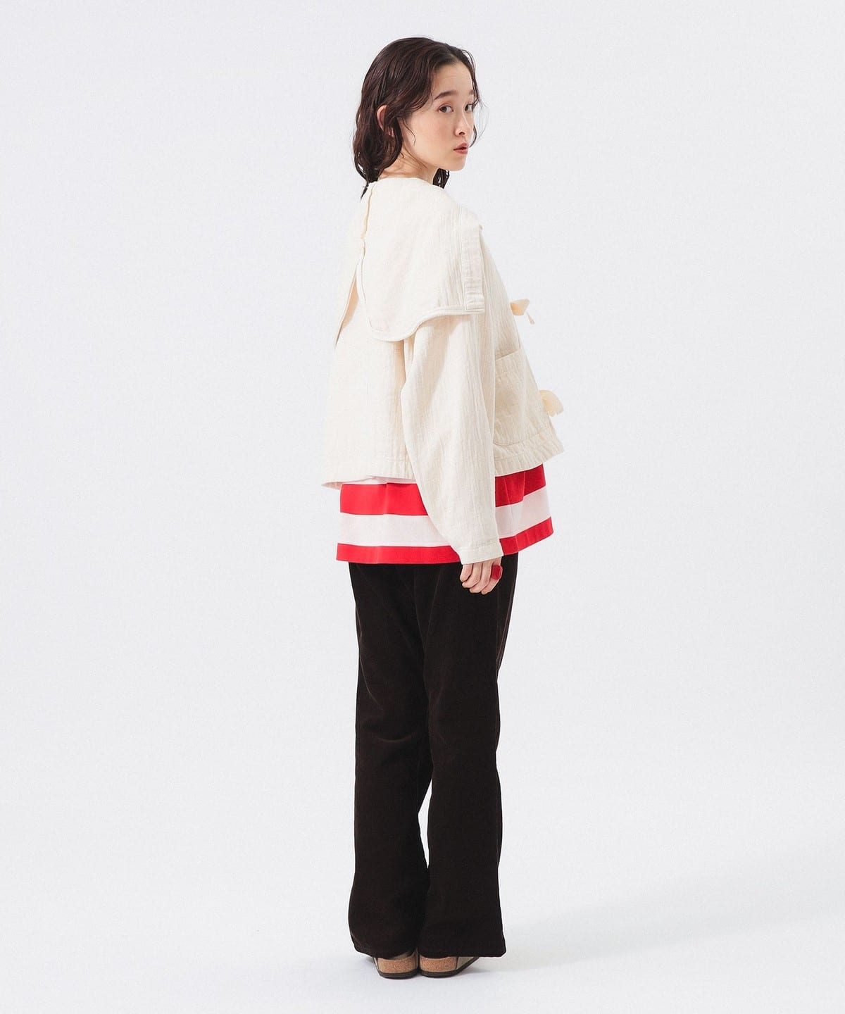 BEAMS BOY BEAMS BOY军装连帽夹克（夹克衫，其他夹克衫）BEAMS有售