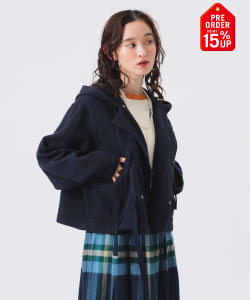 【+15%ポイントUP】コットン ミリタリー フード ジャケット